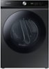 Samsung - BESPOKE 7.6 Cu. Ft. Stackable Smart Electric Dryer with Steam and Super Speed Dry - Brushed Black