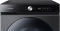 Alt View Zoom 11. Samsung - BESPOKE 5.3 Cu. Ft. High-Efficiency Stackable Smart Front Load Washer with Steam and Super Speed Wash - Brushed Black.