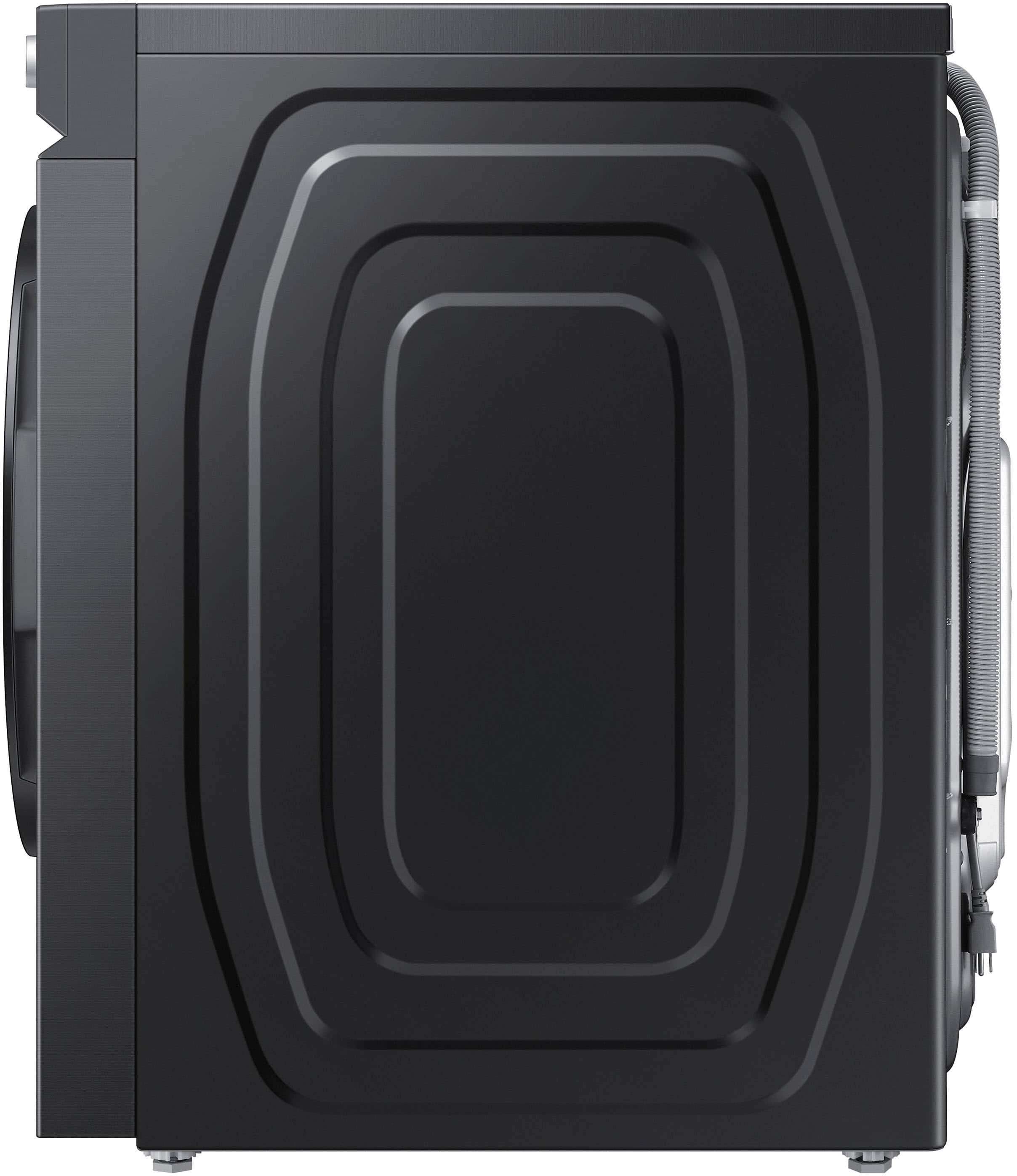 Alt View 21. Samsung - BESPOKE 5.3 Cu. Ft. High-Efficiency Stackable Smart Front Load Washer with Steam and Super Speed Wash - Brushed Black.