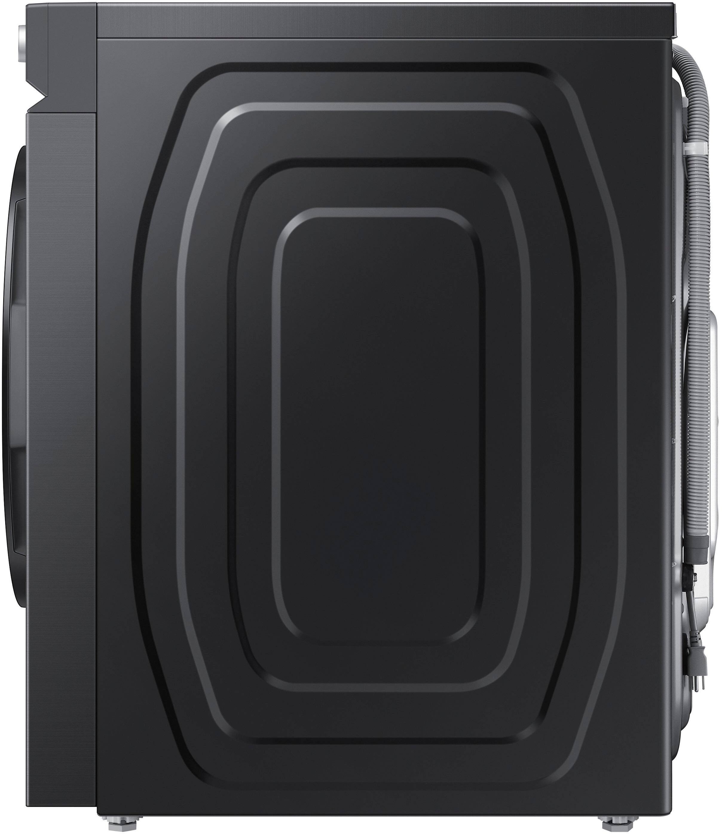 Alt View 21. Samsung - BESPOKE 5.3 Cu. Ft. High-Efficiency Stackable Smart Front Load Washer with Steam and Super Speed Wash - Brushed Black.