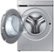 Alt View Zoom 13. Samsung - BESPOKE 5.3 Cu. Ft. High-Efficiency Stackable Smart Front Load Washer with Steam and AI OptiWash - Silver Steel.