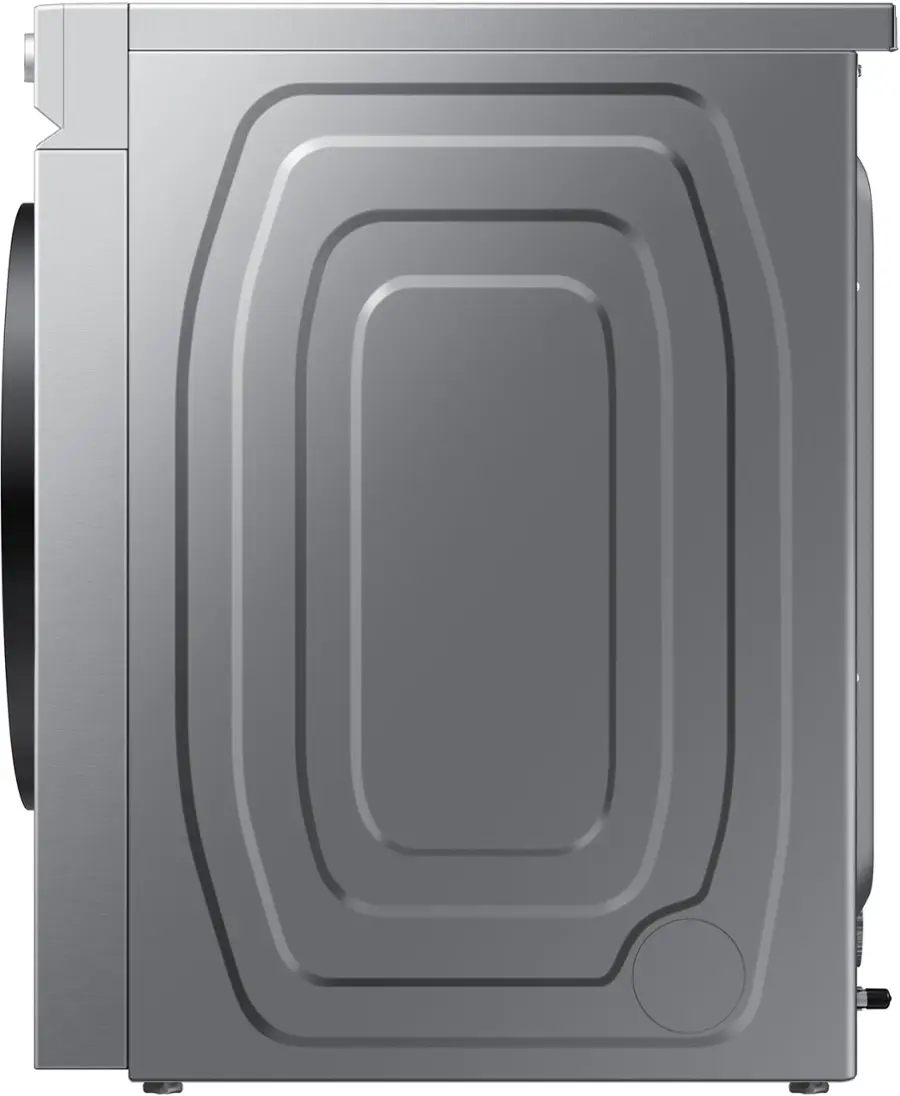 Alt View 14. Samsung - BESPOKE 7.6 Cu. Ft. Stackable Smart Gas Dryer with Steam and Super Speed Dry - Silver Steel.
