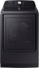 Samsung - 7.4 Cu. Ft. Gas Dryer with Sensor Dry - Brushed Black