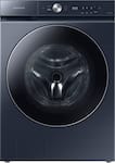 Samsung - BESPOKE 5.3 Cu. Ft. High-Efficiency Stackable Smart Front Load Washer with Steam and AI OptiWash - Brushed Navy