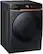 Alt View 12. Samsung - 7.5 Cu. Ft. Stackable Smart Gas Dryer with Steam and Super Speed Dry - Brushed Black.