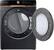 Alt View 13. Samsung - 7.5 Cu. Ft. Stackable Smart Gas Dryer with Steam and Super Speed Dry - Brushed Black.