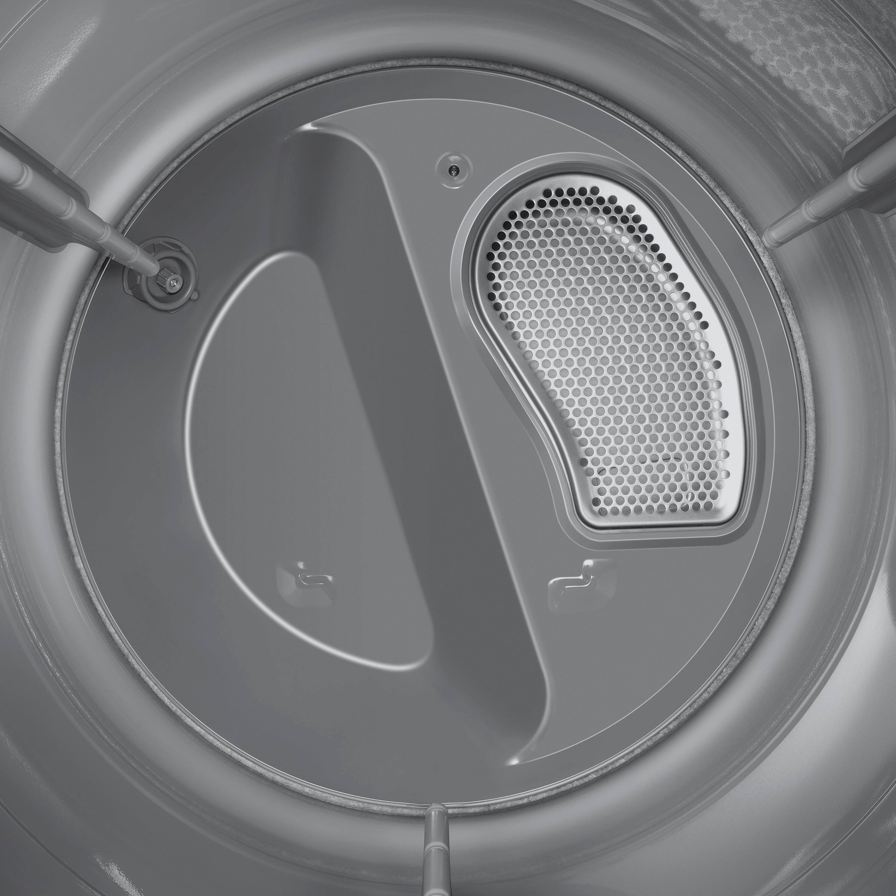 Alt View 14. Samsung - 7.5 Cu. Ft. Stackable Smart Electric Dryer with Steam and Super Speed Dry - Brushed Black.