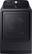Front. Samsung - 7.4 Cu. Ft. Electric Dryer with Sensor Dry - Brushed Black.