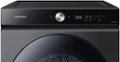 Alt View Zoom 11. Samsung - BESPOKE 7.6 Cu. Ft. Stackable Smart Gas Dryer with Steam and Super Speed Dry - Brushed Black.