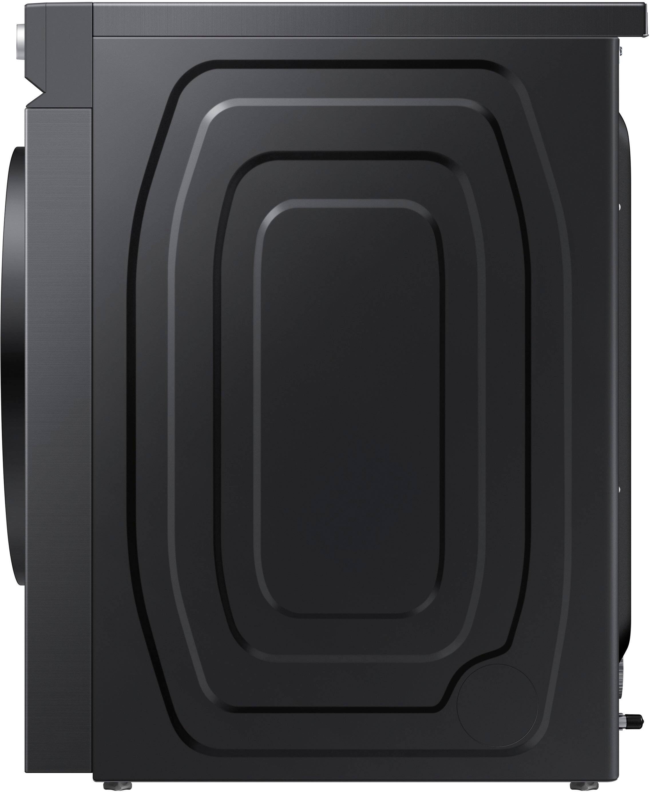 Alt View 14. Samsung - BESPOKE 7.6 Cu. Ft. Stackable Smart Gas Dryer with Steam and Super Speed Dry - Brushed Black.