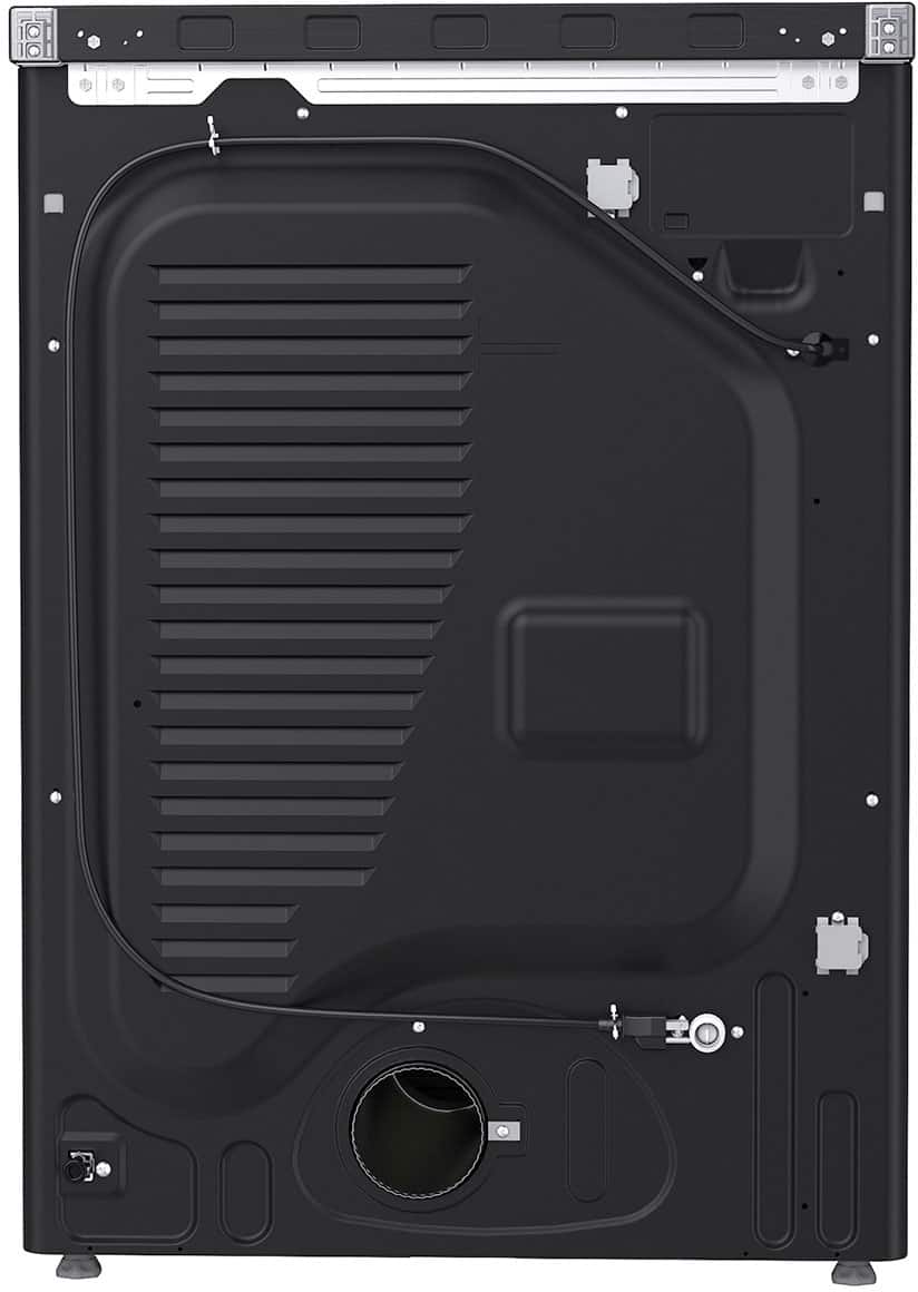 Alt View 15. Samsung - BESPOKE 7.6 Cu. Ft. Stackable Smart Gas Dryer with Steam and Super Speed Dry - Brushed Black.