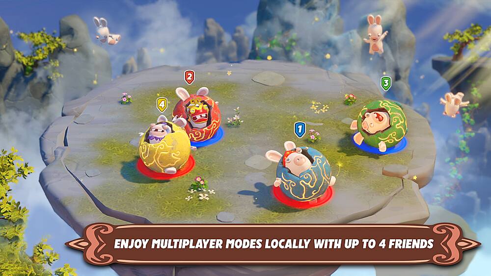 Left. Ubisoft - Rabbids: Party of Legends.