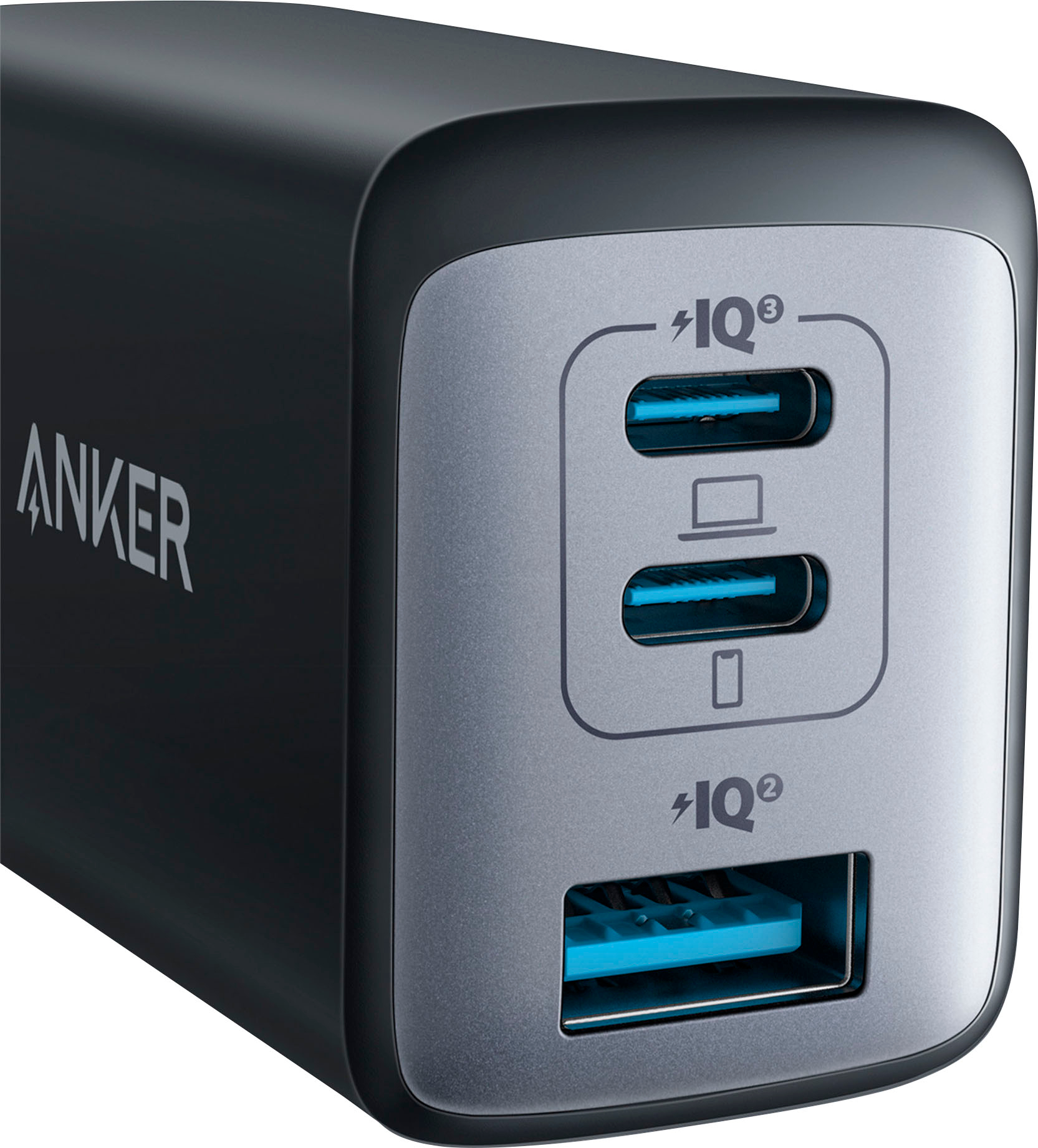 Anker Chargeur USB C, Chargeur 735 (GaNPrime 65W), Chargeur Rapide et  Compact à 3 Ports pour MacBook Pro/Air, iPad Pro, Galaxy S22/S21, HP  Spectre, Note 20/10+, iPhone 13/Pro, Pixel, etc. : 