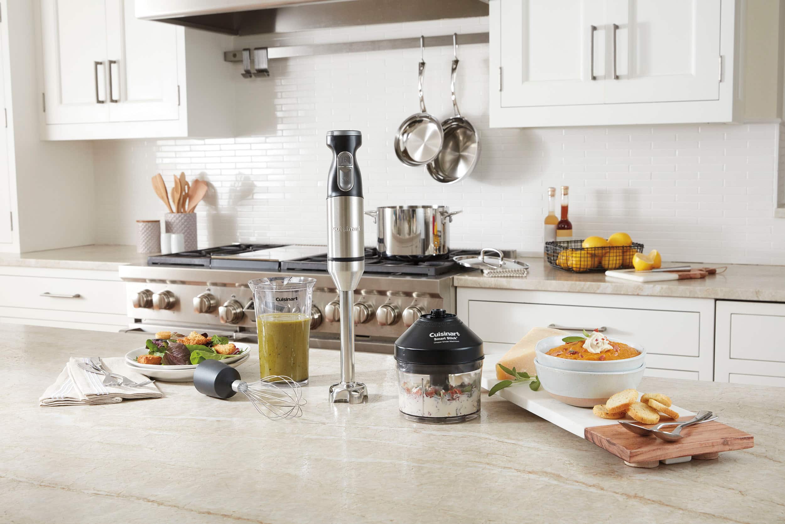 Alt View 18. Cuisinart - Smart Stick Variable Speed Hand Blender - Silver.