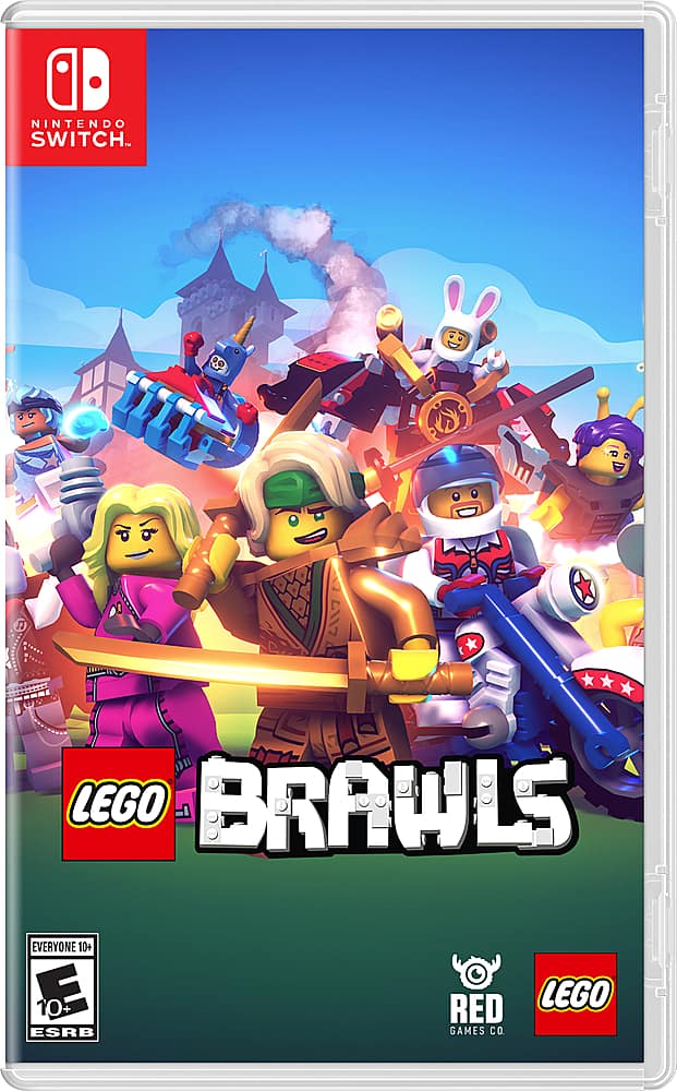 Nintendo Switch - Lego Brawls - Everyone 10+ - 10+ ESRB RED LEGO GAMES CO.