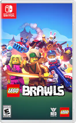 Nintendo Switch - Lego Brawls - Everyone 10+ - 10+ ESRB RED LEGO GAMES CO. - E10+ (Everyone 10+)