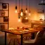 Alt View 13. Philips - Hue Filament A19 Bluetooth 40W Smart LED Bulb - White.