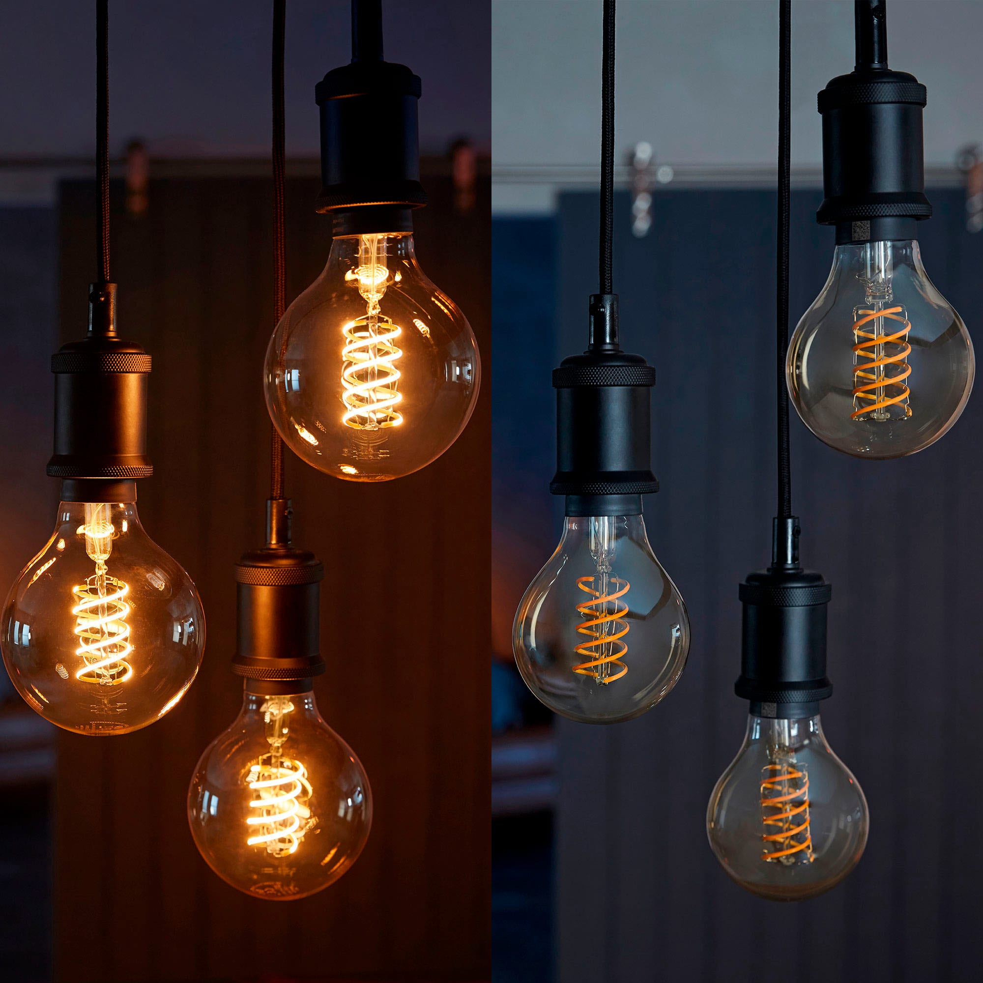 Alt View 15. Philips - Hue Filament ST19 Bluetooth 60W Smart LED Bulb - White.