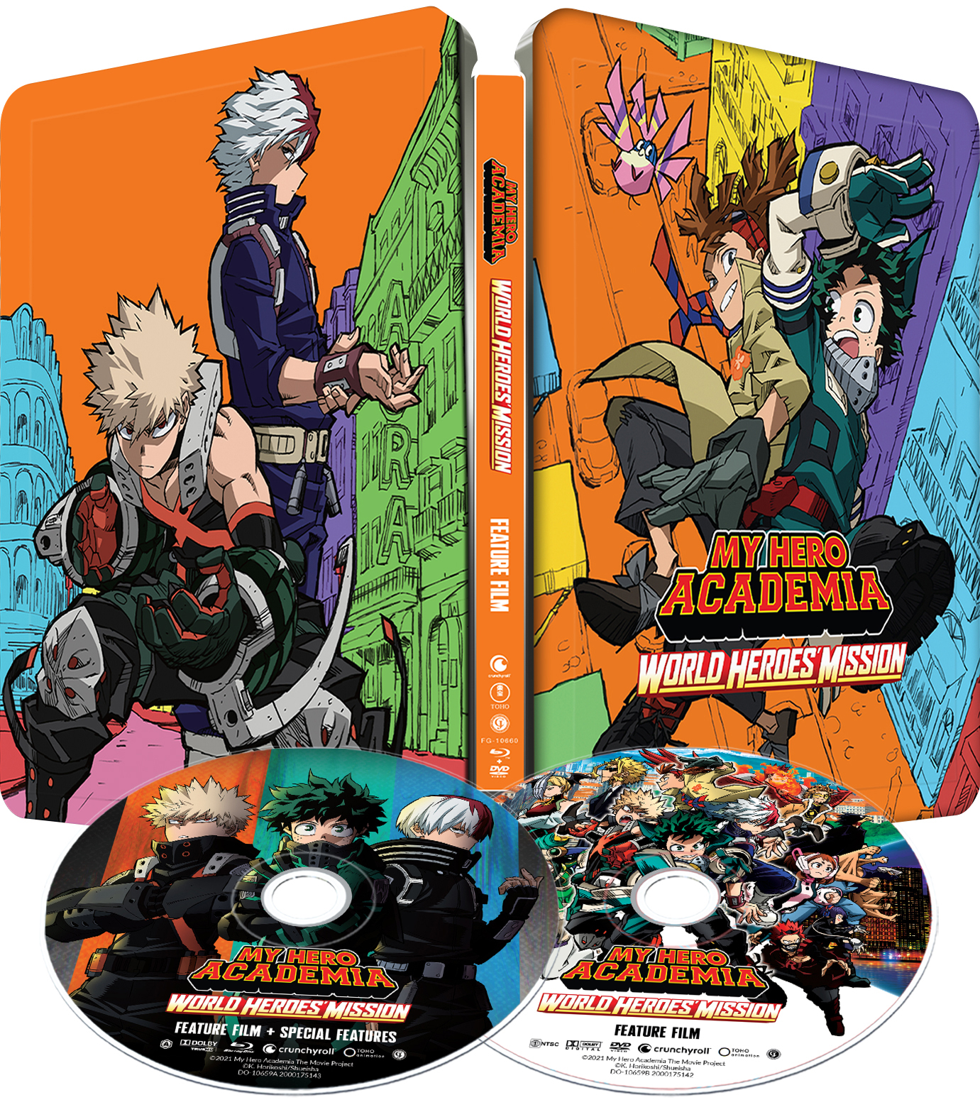 My Hero Academia World Heroes’ Mission [SteelBook] [Bluray/DVD] [Only