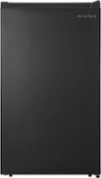 Insignia™ - 3.3 Cu. Ft. Mini Fridge with ENERGY STAR Certification - Black - Front_Zoom