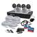 Angle. Swann - ProEnforcer 8-Channel, 6-Camera Indoor/Outdoor 12MP Mega HD 2TB NVR Security Surveillance System - White.