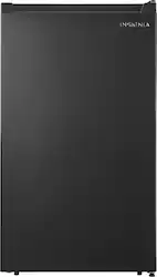 Insignia™ - 4.4 Cu. Ft. Mini Fridge with ENERGY STAR Certification - Black - Front_Zoom