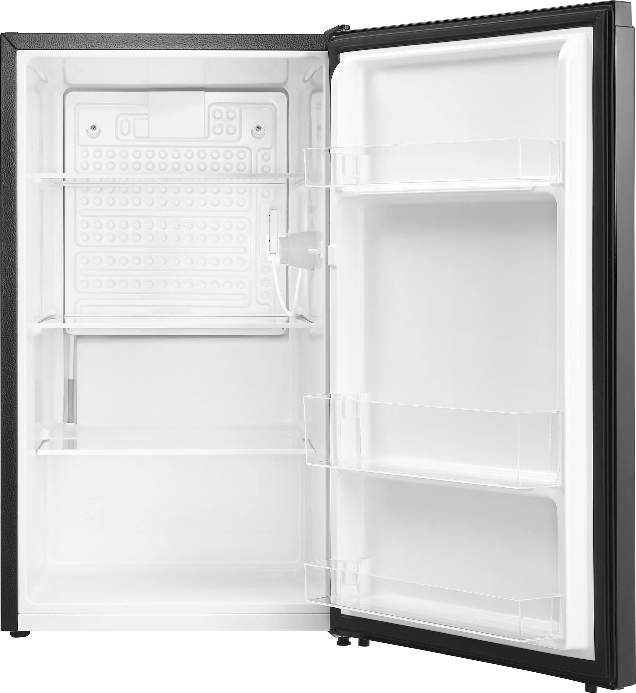 Alt View 12. Insignia™ - 4.4 Cu. Ft. Mini Fridge with ENERGY STAR Certification - Black.