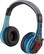 Angle. eKids - Jurassic World Bluetooth Headphones - Blue.