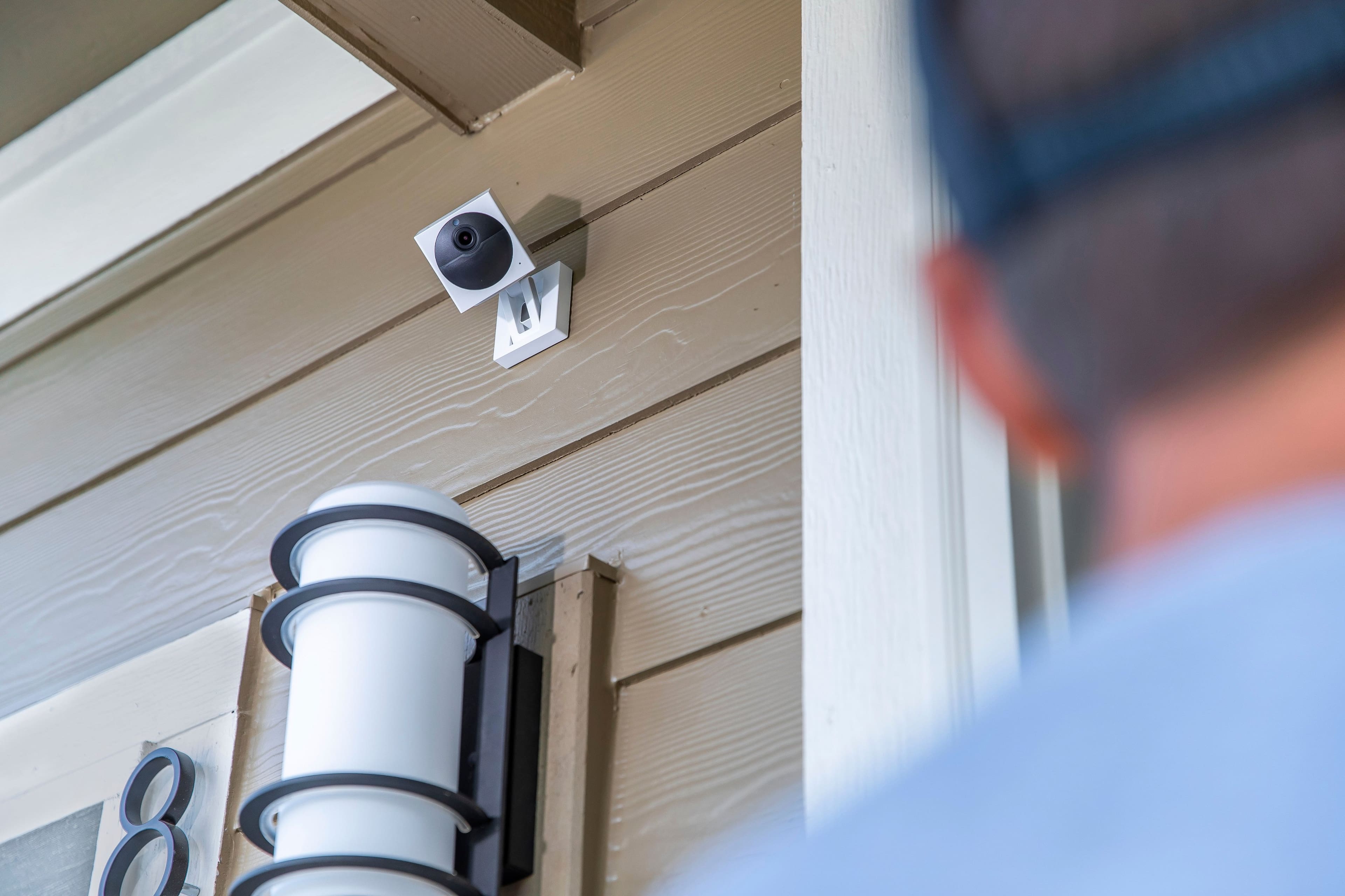 Alt View 13. Wyze - Cam Outdoor v2 Add-on Security Camera - White.