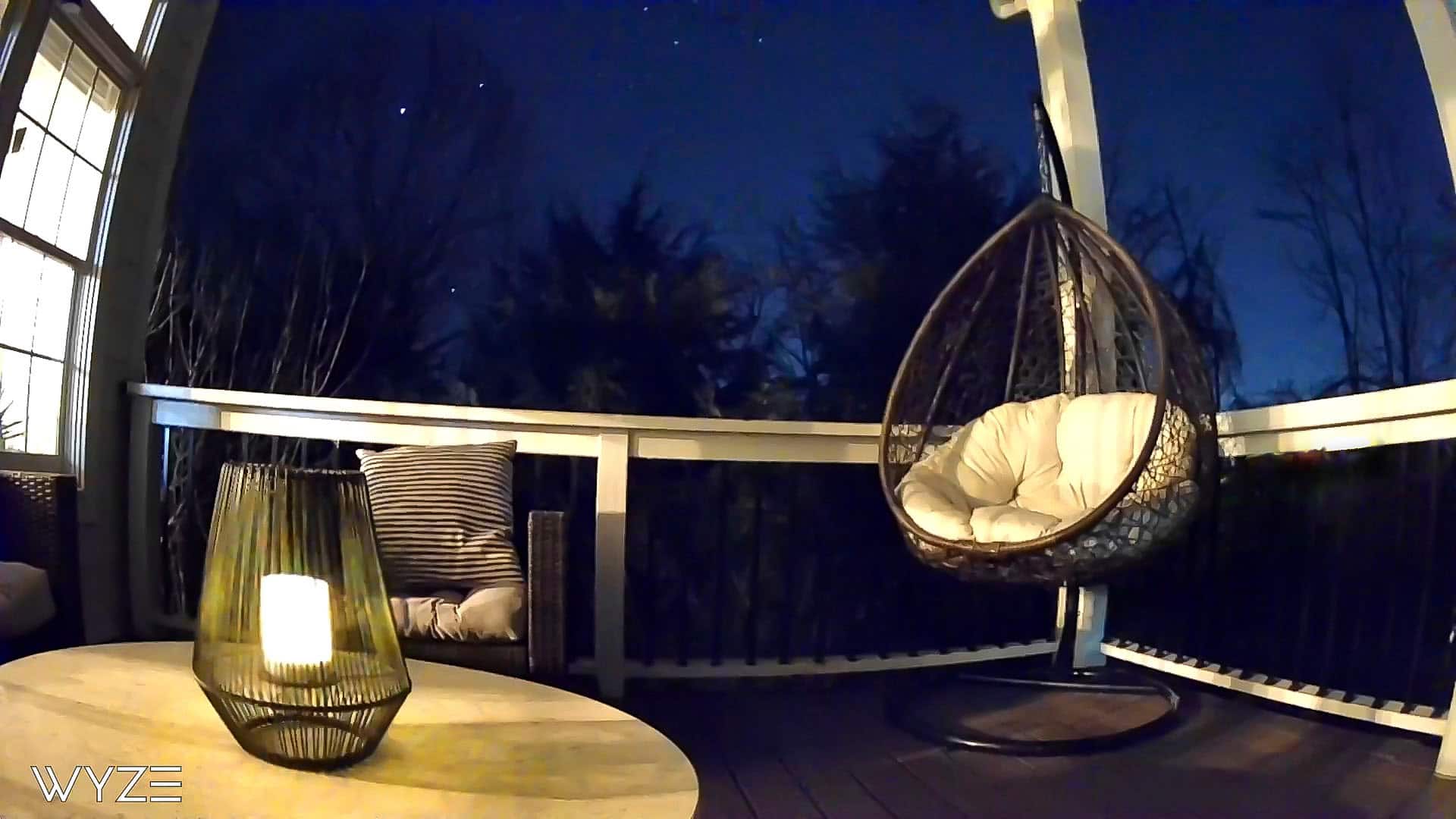 Alt View 15. Wyze - Cam Outdoor v2 Add-on Security Camera - White.