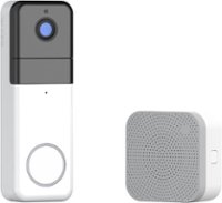Wyze - Battery Video Doorbell Camera Pro - White - Front_Zoom