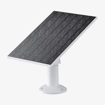 Front. Wyze - Solar Panel - White.