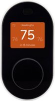 Wyze - Smart Programmable Thermostat with Alexa and Google Assistant - Black - Front_Zoom