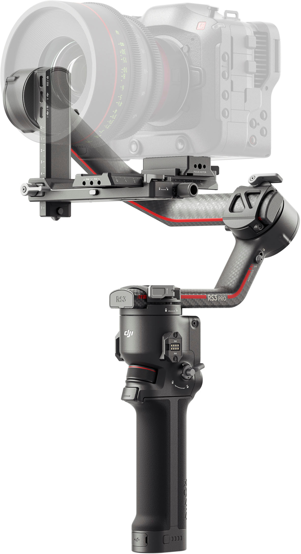 DJI RS 3 Pro 3-Axis Gimbal Stabilizer Black CP.RN.00000219.01 - Best Buy