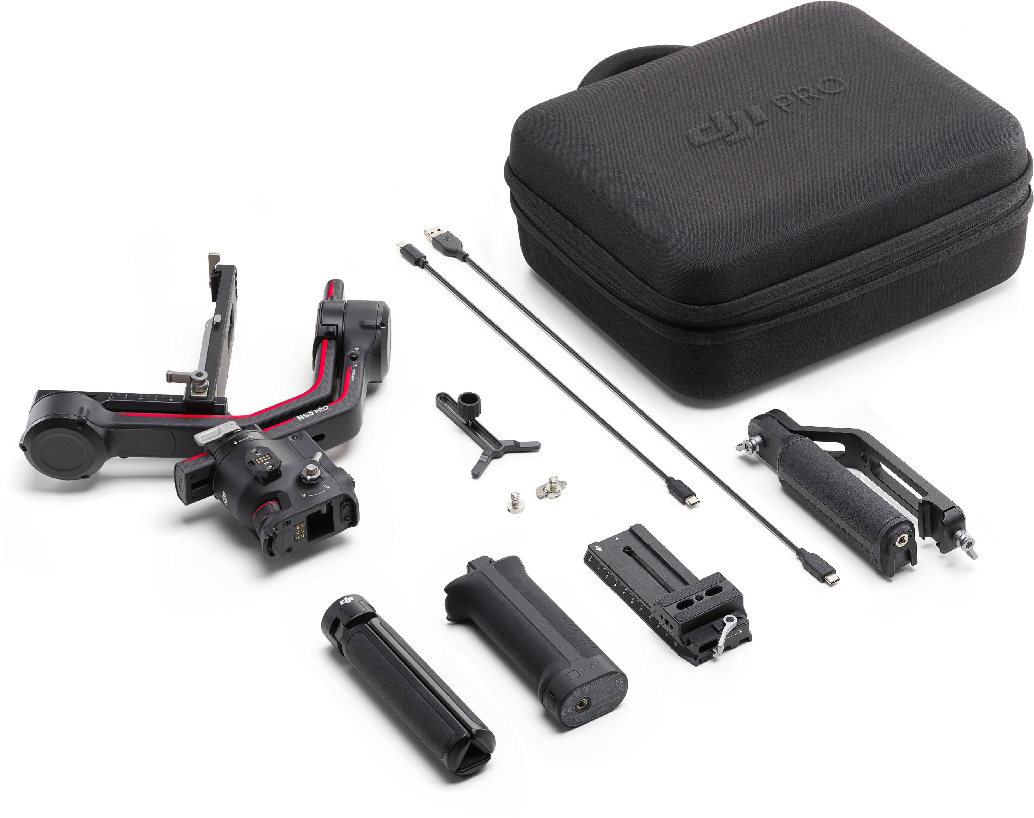 DJI RS 3 Pro 3-Axis Gimbal Stabilizer Black CP.RN.00000219.01 - Best Buy
