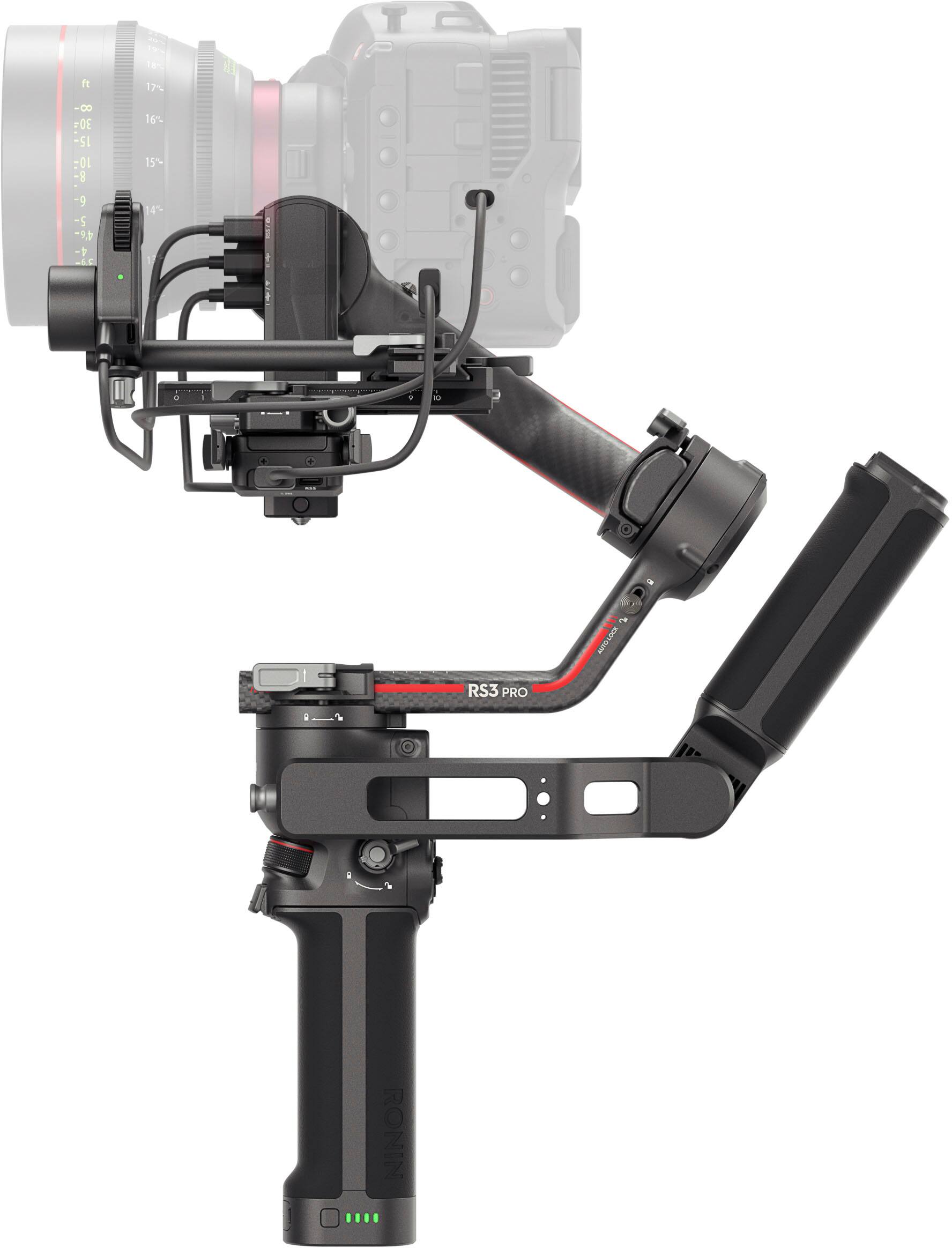 New DJI RS 3 Pro Combo 3 Axis Gimbal Stabilizer Black CP.RN  