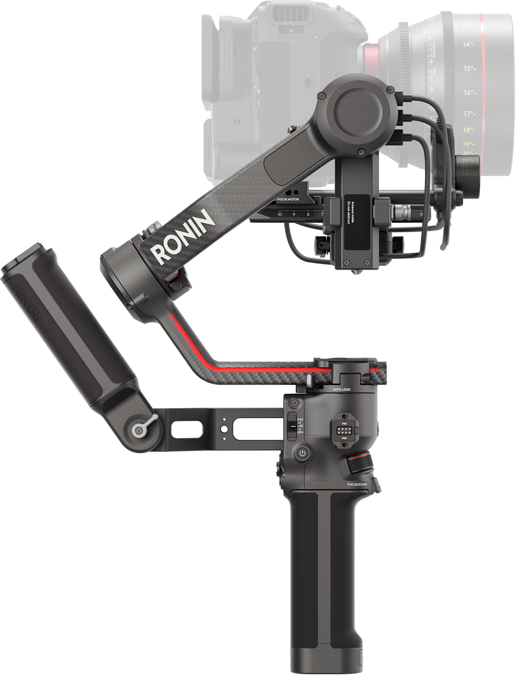 DJI RS 3 Pro Combo 3-Axis Gimbal Stabilizer Black CP.RN 