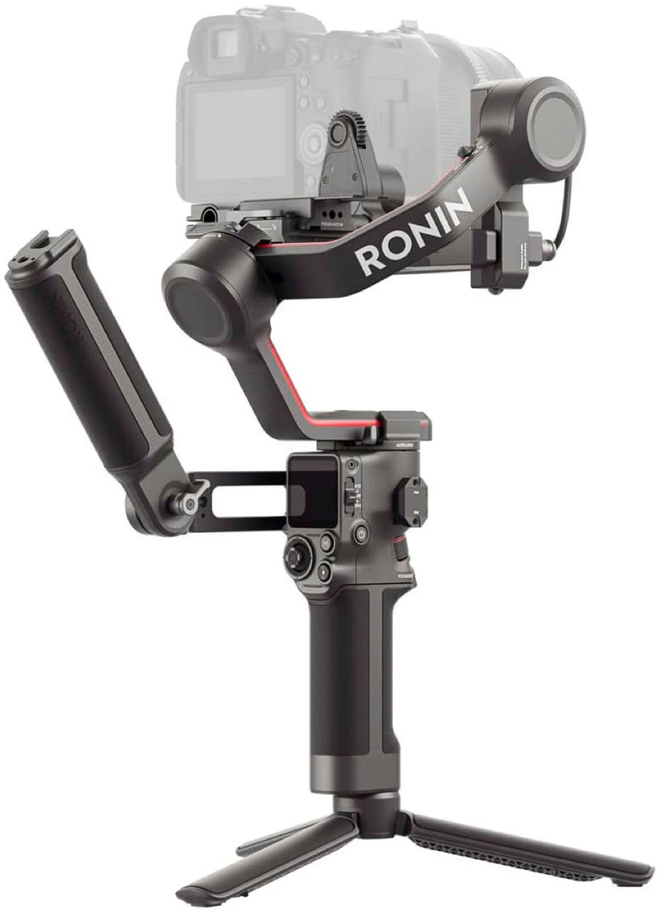 Image of DJI - RS 3 Combo 3-Axis Gimbal Stabilizer - Black