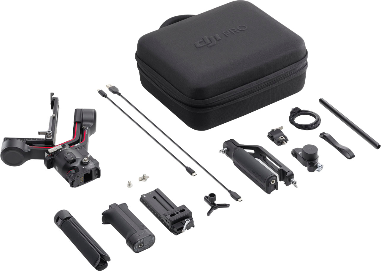 DJI RS 3 Combo 3-Axis Gimbal Stabilizer Black CP.RN.00000217.01