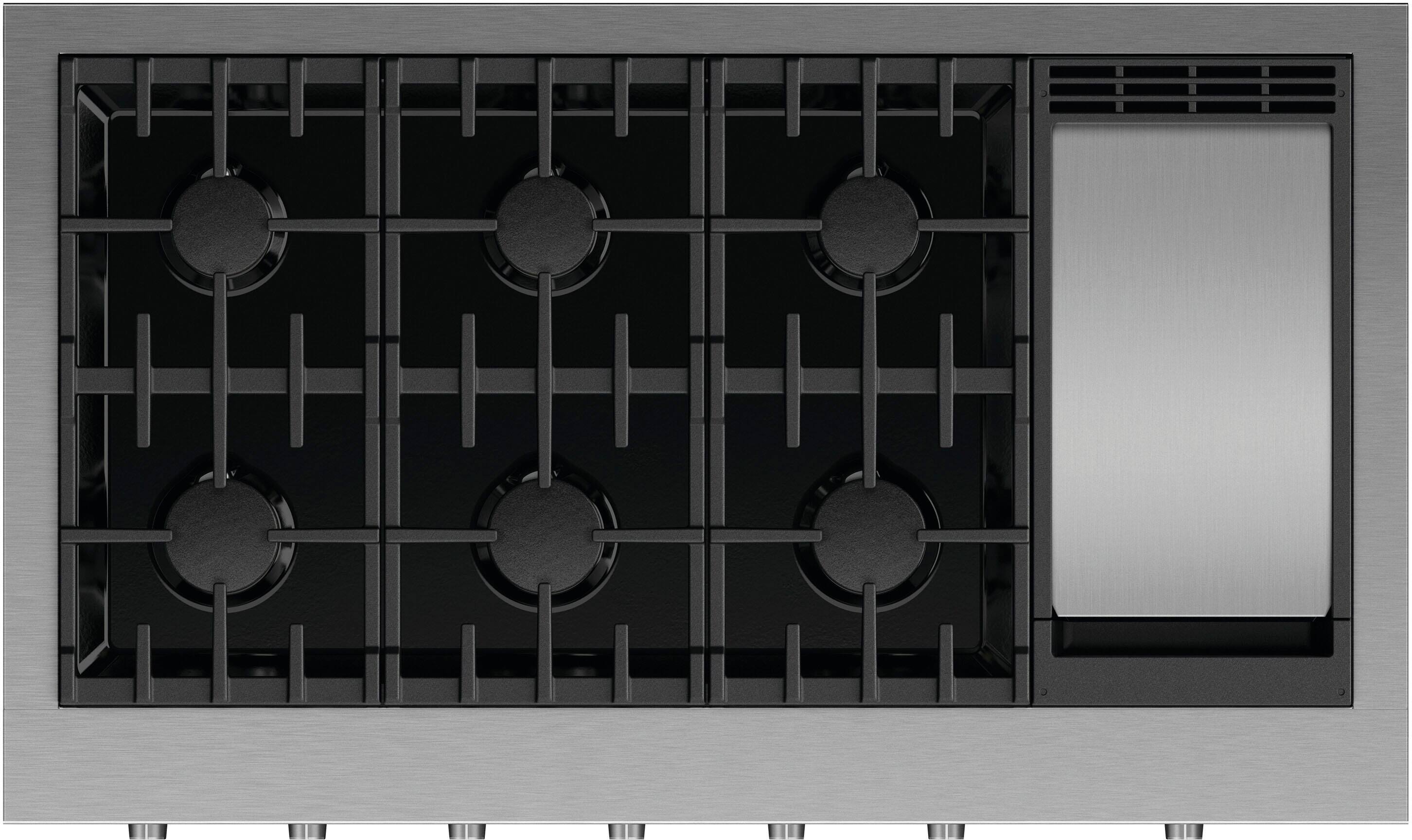 Fisher & Paykel 48 in. Professtional 6 Burner DropIn Gas Cooktop with