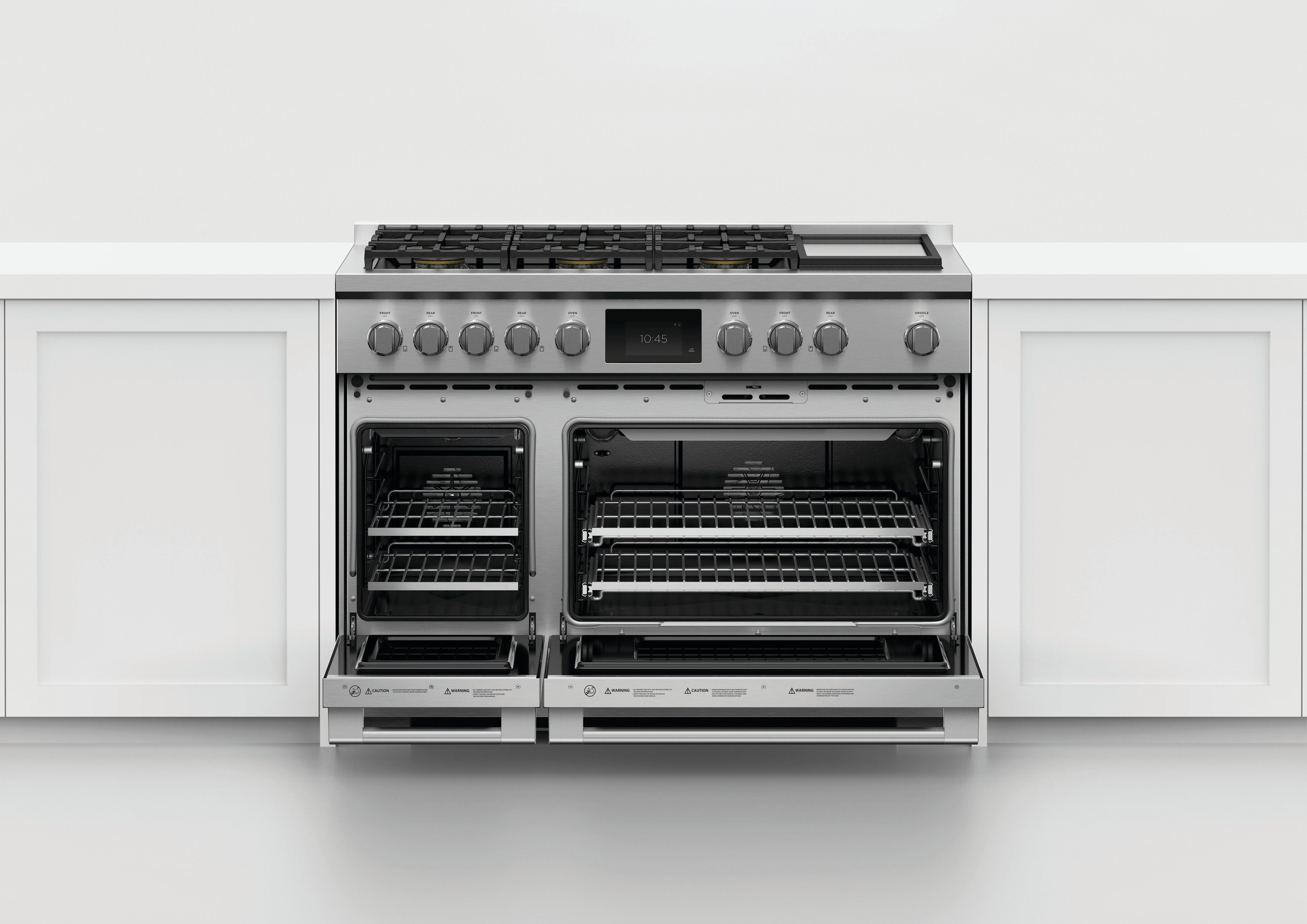 Fisher & Paykel Professional 6.9 Cu. Ft. Builtin Double Oven Dual Fuel