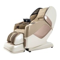 Osaki - Pro Maestro 4D LE SL-Track Massage Chair - Beige with Rose Gold Trim - Front_Zoom
