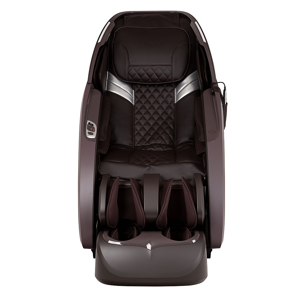 Angle View: Osaki - Tecno 3D SL-Track Massage Chair - Brown