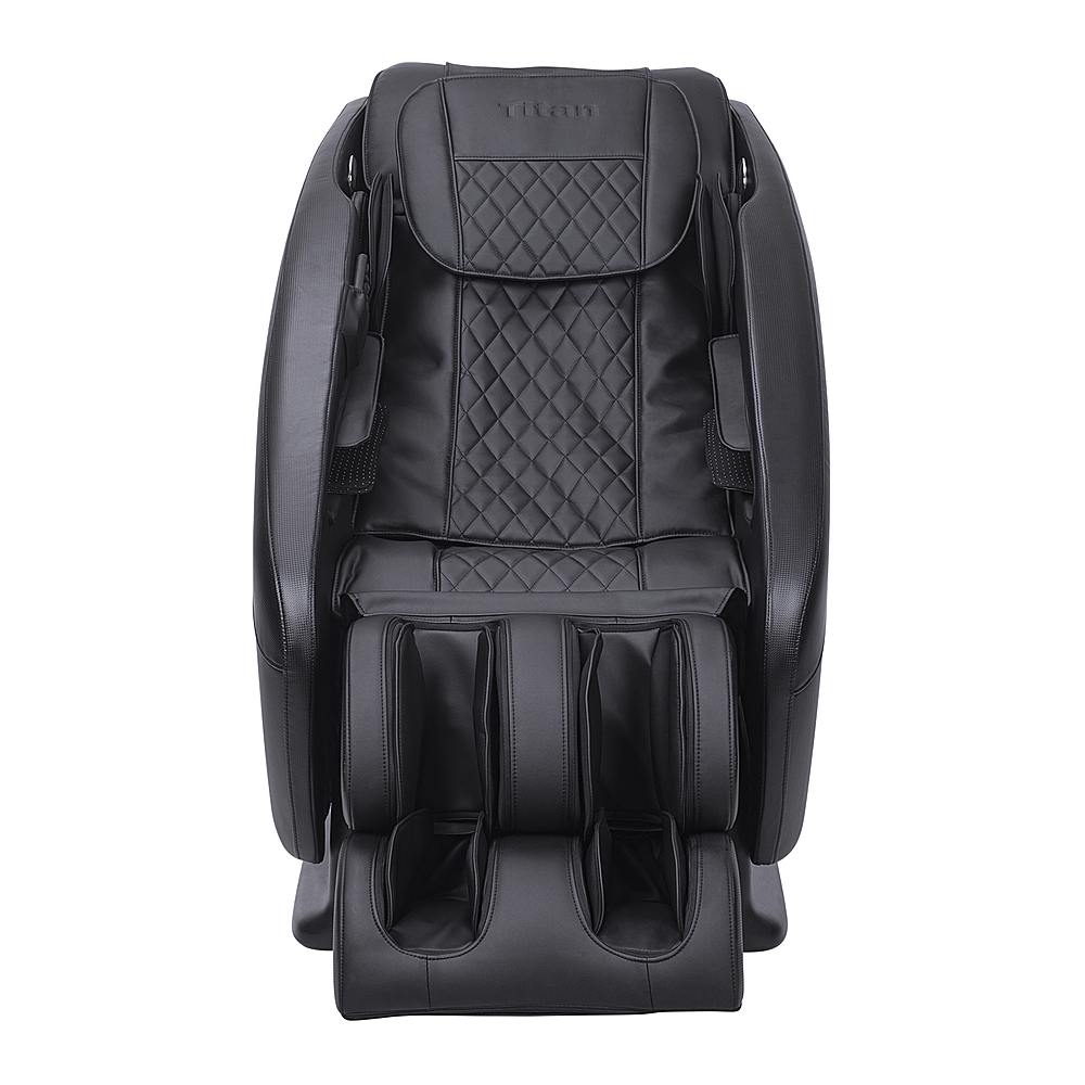 Angle View: Titan - Pro Commander 3D Massage Chair - Black