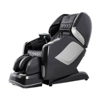Osaki - Pro Maestro 4D LE SL-Track Massage Chair - Black with Silver Trim - Front_Zoom