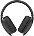 Alt View Zoom 14. Logitech - Zone Vibe 125 Wireless Over-the-Ear Headphones with Noise-Canceling Microphone - Graphite.