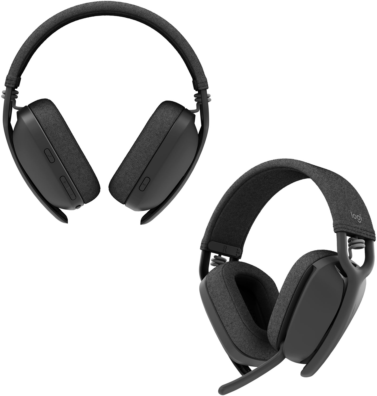 Logitech Zone 750 Wired Noise Canceling On-Ear Headset Black 981-001103 -  Best Buy