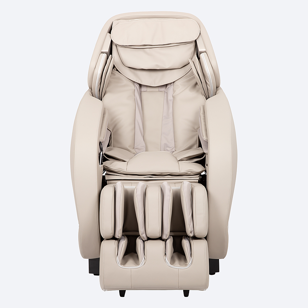 Angle View: Titan - Pro Jupiter XL Oversized Massage Chair - Taupe