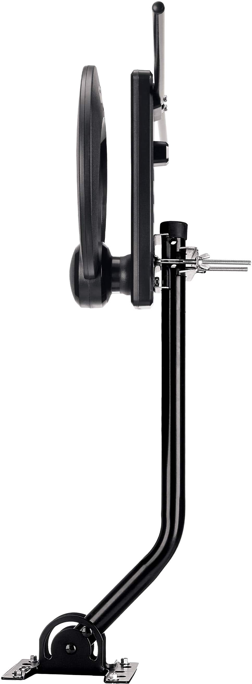 Alt View 11. Antennas Direct - ClearStream 1MAX Indoor/Outdoor UHF/VHF HDTV Antenna with Mast - Black.