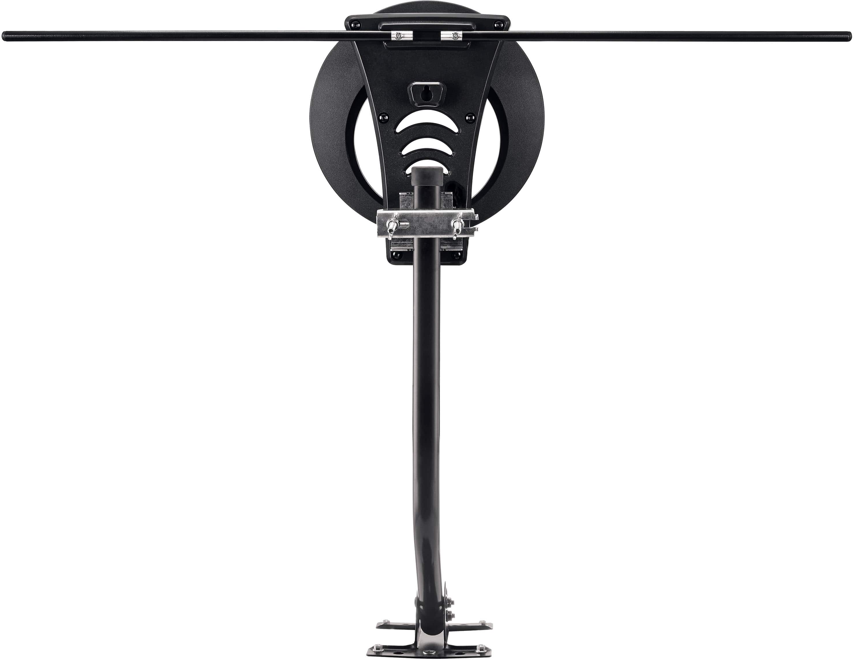 Alt View 12. Antennas Direct - ClearStream 1MAX Indoor/Outdoor UHF/VHF HDTV Antenna with Mast - Black.